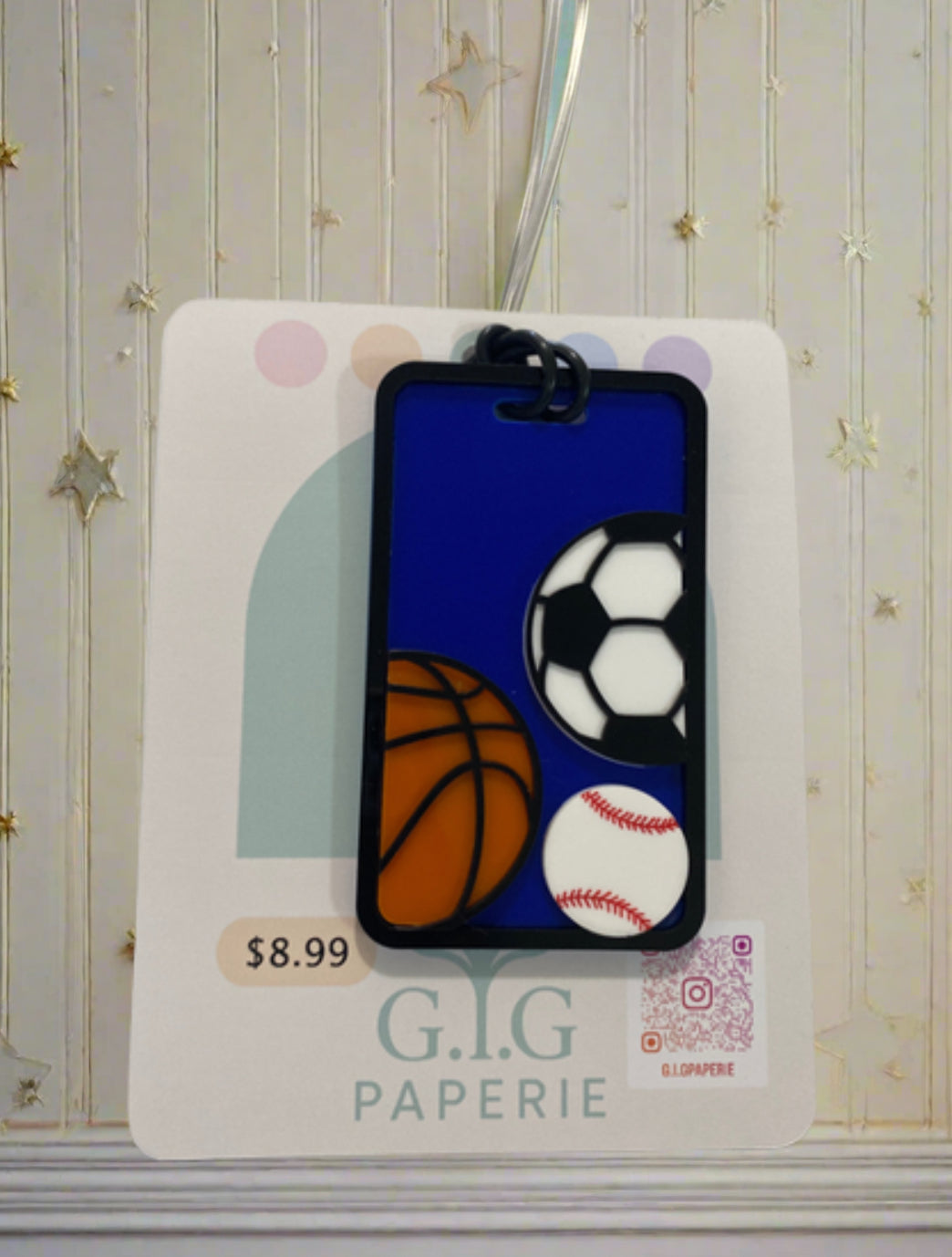 Acrylic tags