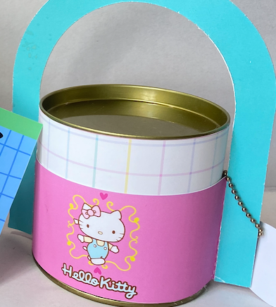 Medium-Large Sized Metal Can with Customizable Band