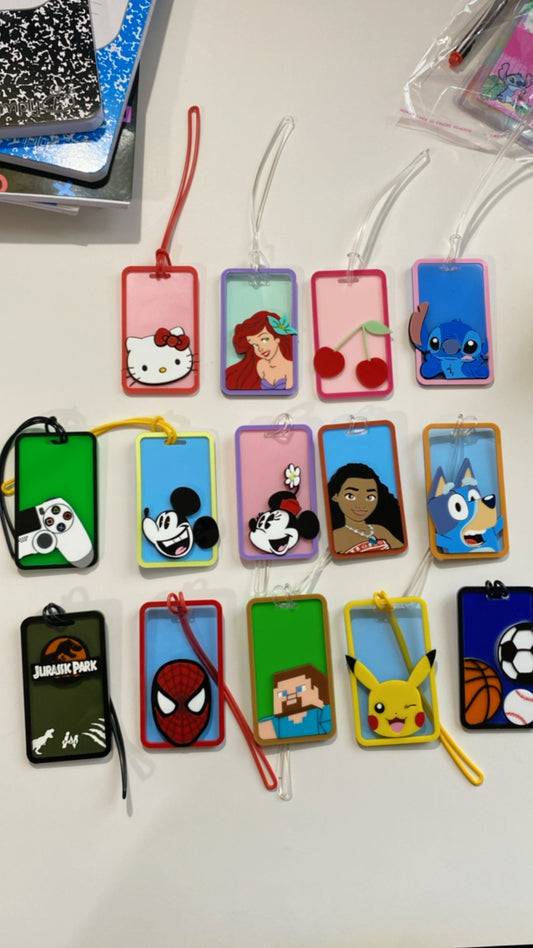 Acrylic tags