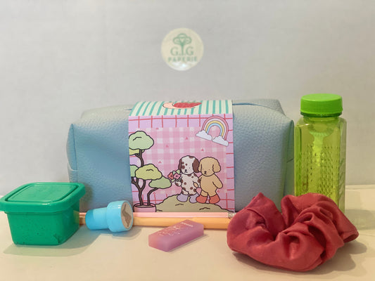 Beauty Bag with Customizable Band